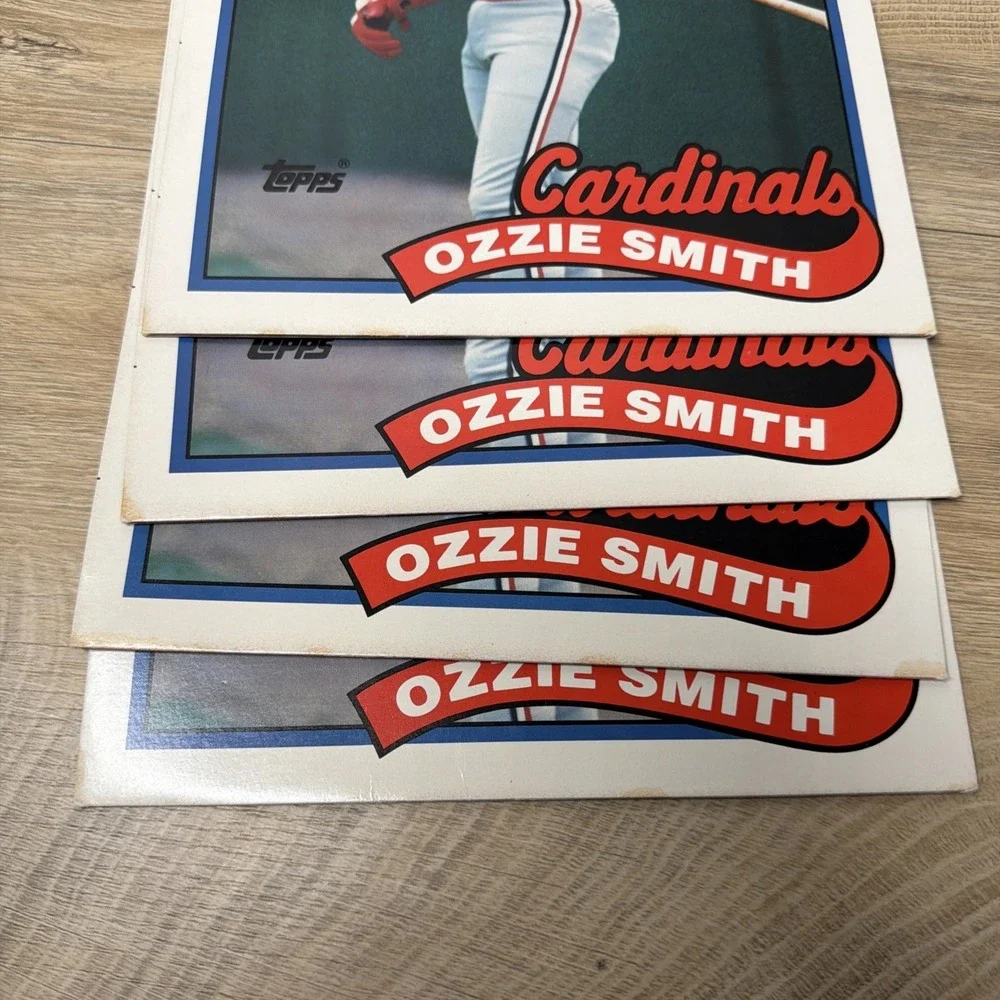 Vintage Ozzie Smith St Louis Cardinals Topps Folder Lot‎ Retro MLB Baseball